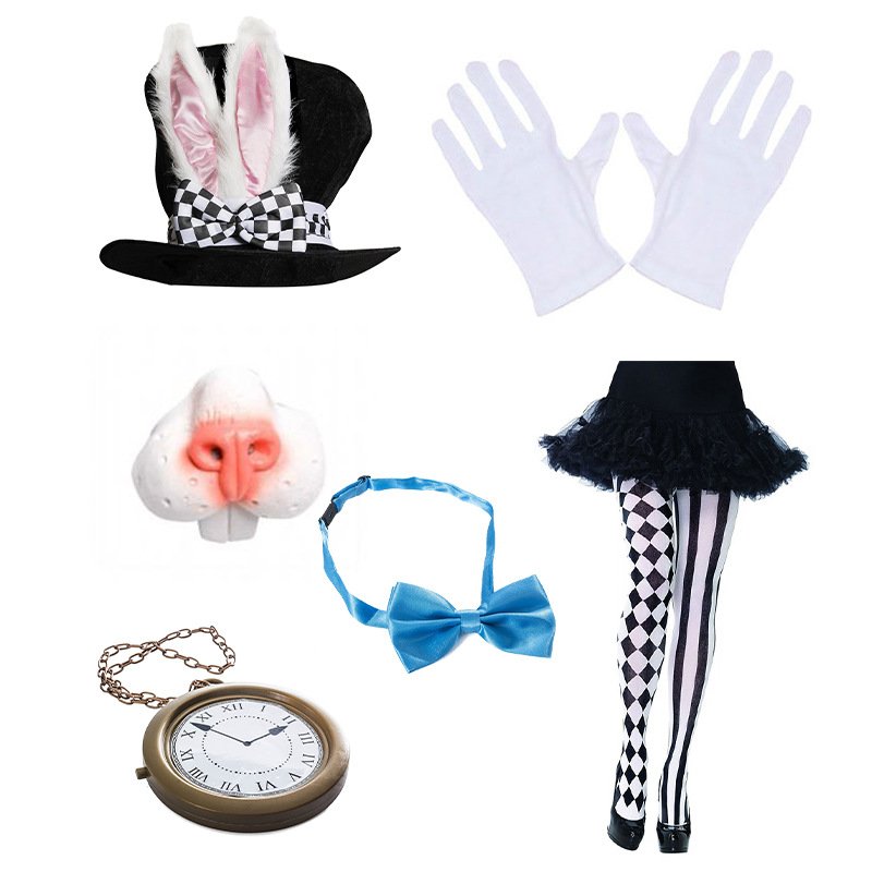 Easter Bunny Headband Photo Props, Accessories & Costume Set for Easter Party