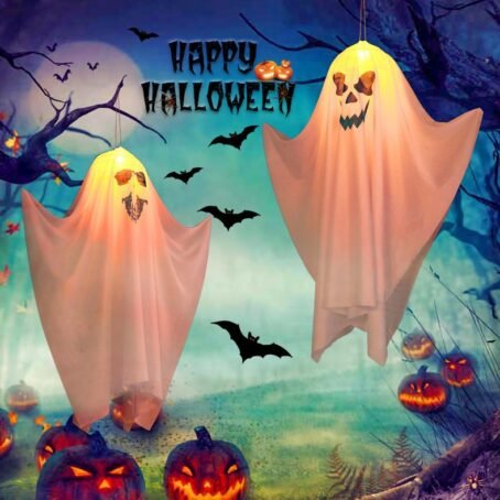 Spider Web Lights Halloween Decorative Colorful Lights LED Ambience Setup Halloween Decor Props USB String Lights - Image 7