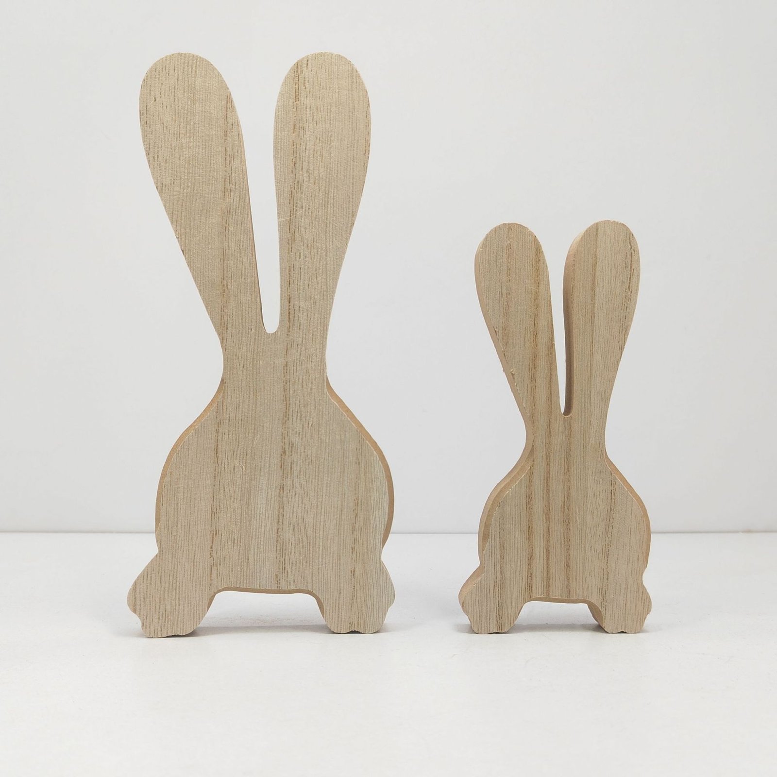 Wooden Decorative Ornament Tiered Tray Decoration, Farmhouse Craft, Gift - Easter Bunny - Image 3