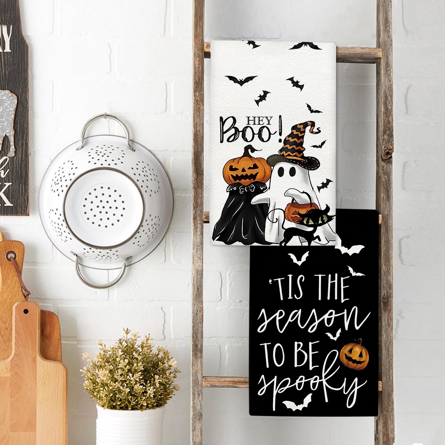 Best-Selling Halloween Kitchen Towels – Digital Print Dish Towels & Decorative Kitchen Linens - Image 3