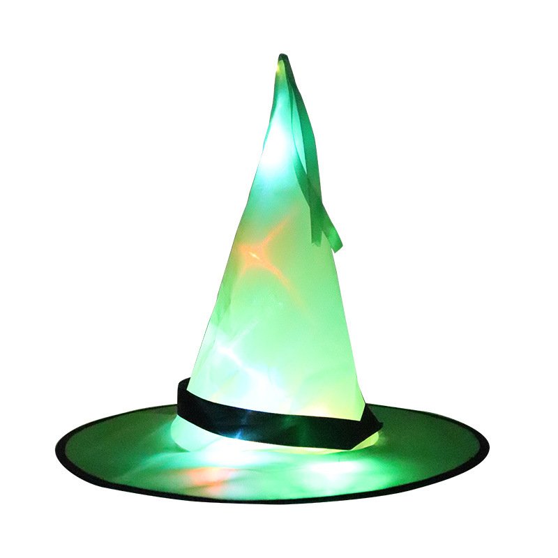 LED Glow Witch Hat – HalloweenGhost Festival Decor for MagicianWizard Costumes - Image 19