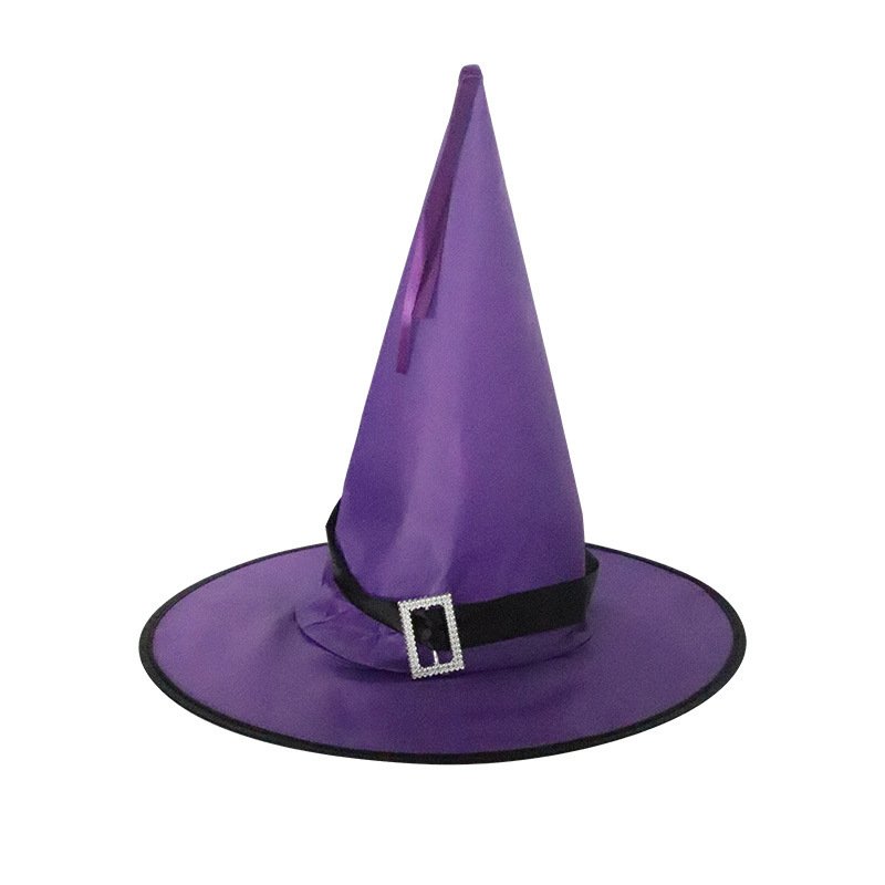 LED Glow Witch Hat – HalloweenGhost Festival Decor for MagicianWizard Costumes - Image 3