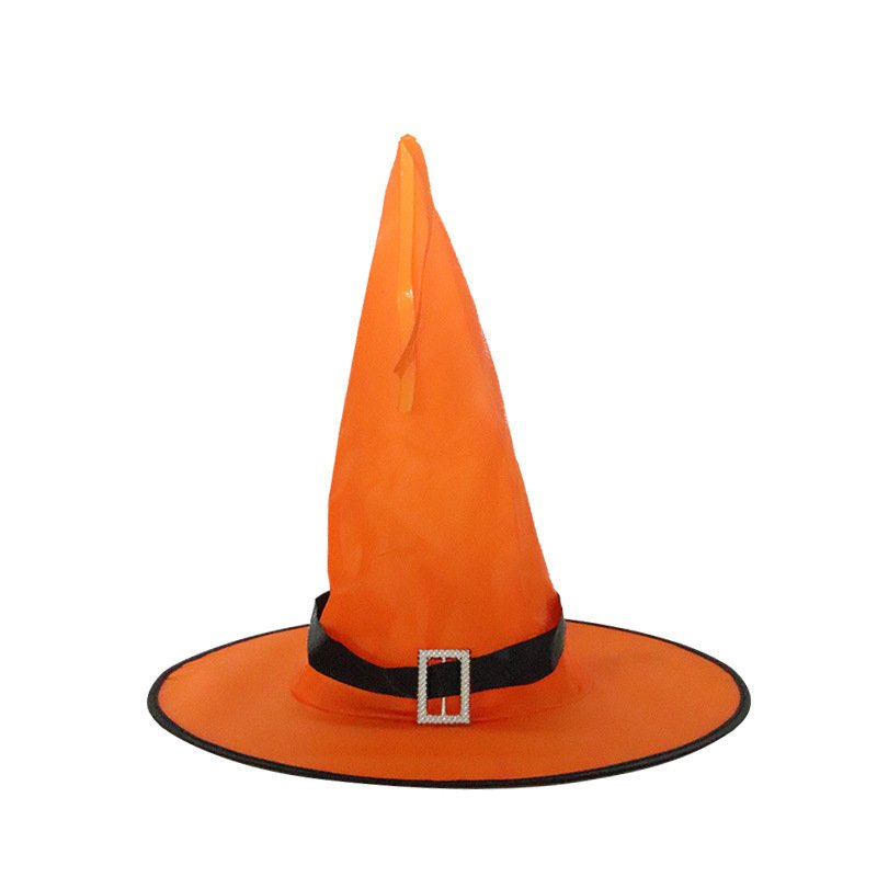 LED Glow Witch Hat – HalloweenGhost Festival Decor for MagicianWizard Costumes - Image 4
