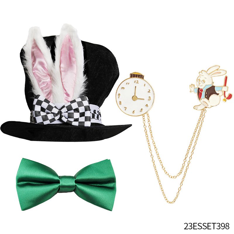 Easter Bunny Headband Photo Props, Accessories & Costume Set for Easter Party - Image 2