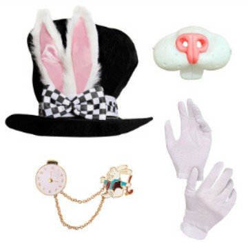 Easter Bunny Headband Photo Props, Accessories & Costume Set for Easter Party - Image 3
