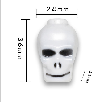 LED Skull String Lights with Flashing Function – Waterproof Halloween Decor for Haunted Houses, Bars & Parties - Image 3