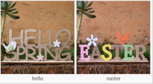 New Easter Wooden Decor  Rustic Wooden Letter Signs  Creative Minimalist Alphabet Tabletop Ornaments