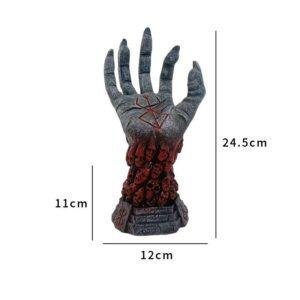 Berserk Halloween Devil Skull Ghost Hand Decorations from Berserk, Resin Craft Ornament, Hand of God