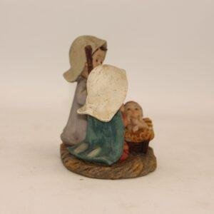 Cartoon Nativity Scene Manger Figurine  Religious Christmas Gift  Indoor Home Decor Statue