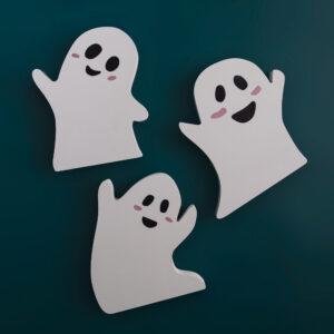 Halloween Scary Ghost Crafts – Spooky Tabletop Decor & Ghost Figurines for Home