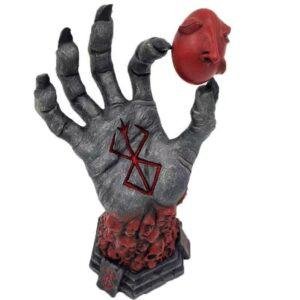 Berserk Halloween Devil Skull Ghost Hand Decorations from Berserk, Resin Craft Ornament, Hand of God