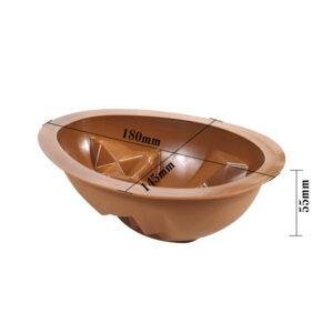 Easter 2-Piece Set Single Semi-Circle Egg Mousse Cake Mold  DIY Chocolate Knock-Lock Silicone Baking Mold