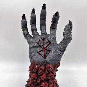 Berserk Halloween Devil Skull Ghost Hand Decorations from Berserk, Resin Craft Ornament, Hand of God