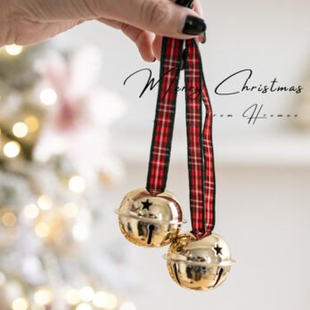 New! Festive Christmas Bell Hangers – Perfect for Xmas Tree Decor
