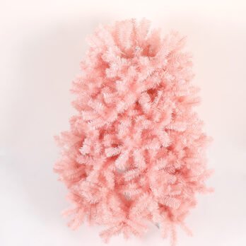 Romantic Pink Artificial Tree  Hotel & Mall Decoration  Christmas PVC Fake Christmas Tree