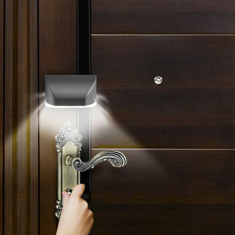 LED light-controlled door lock light, human infrared induction cabinet light, bag light, toolbox light, toilet light, night light for getting up at night