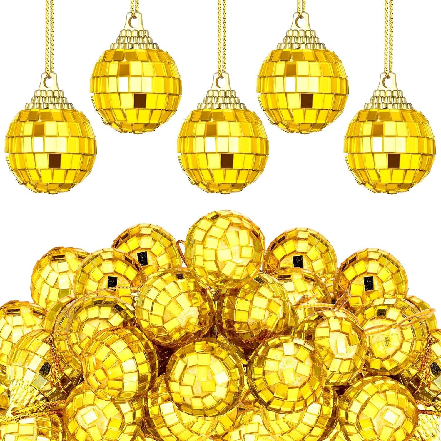 Cross-border Disco Mirror Ball, Reflective Glass Disco Ball, Wedding Stage Party, Cross-border Handmade Paster Horse - Image 10