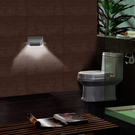 LED light-controlled door lock light, human infrared induction cabinet light, bag light, toolbox light, toilet light, night light for getting up at night - Image 5