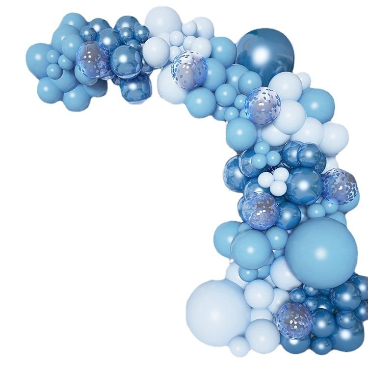 INS cross-border supply balloon chain package, birthday party decoration, holiday arrangement, garland balloon combination set