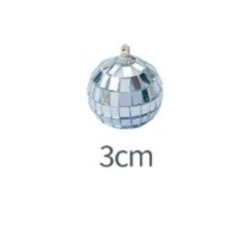 Cross-border Disco Mirror Ball, Reflective Glass Disco Ball, Wedding Stage Party, Cross-border Handmade Paster Horse - Image 2