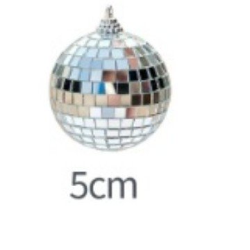 Cross-border Disco Mirror Ball, Reflective Glass Disco Ball, Wedding Stage Party, Cross-border Handmade Paster Horse - Image 4