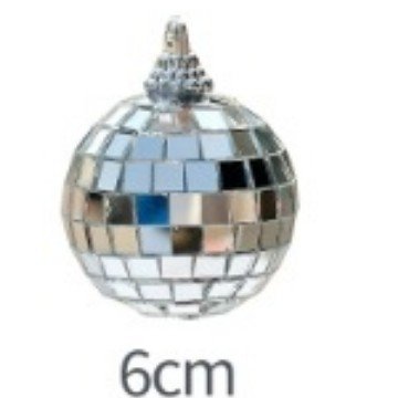 Cross-border Disco Mirror Ball, Reflective Glass Disco Ball, Wedding Stage Party, Cross-border Handmade Paster Horse - Image 5