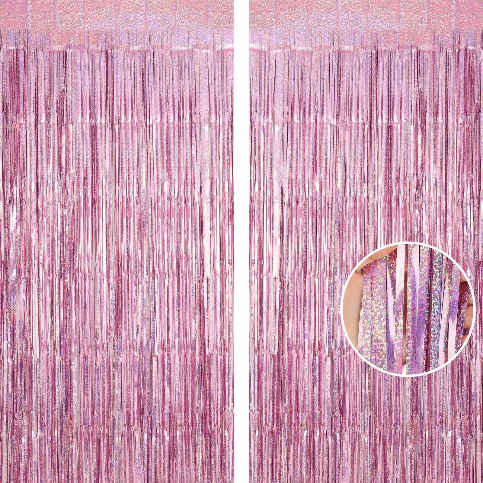 Laser Tassel Curtain with Ripple and Raindrop Patterns - Decorations for Wedding, Birthday, Live Streaming Backdrop, Annual Meeting and Party Laser Tassel Curtain with Ripple and Raindrop Patterns - Decorations for Wedding, Birthday, Live Streaming Backdrop, Annual Meeting and Party - Image 6