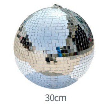 Cross-border Disco Mirror Ball, Reflective Glass Disco Ball, Wedding Stage Party, Cross-border Handmade Paster Horse - Image 9