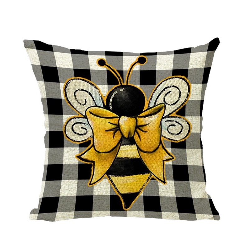 Cross-border pillowcases, Christmas and Valentine's Day pillows, Independence Day and Halloween linen short plush pillowcases, cushion covers - Image 8