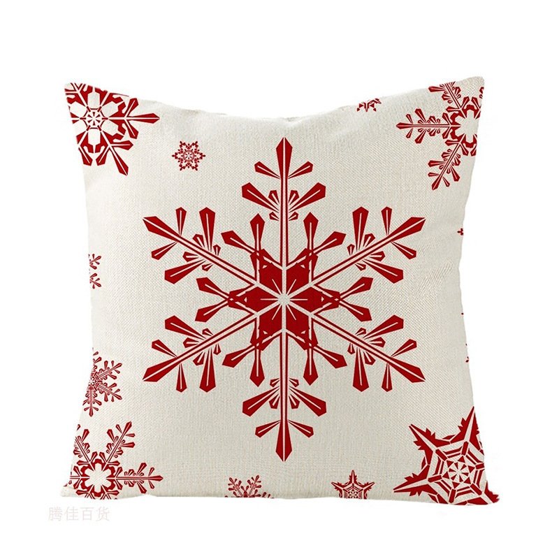 Cross-border pillowcases, Christmas and Valentine's Day pillows, Independence Day and Halloween linen short plush pillowcases, cushion covers - Image 11