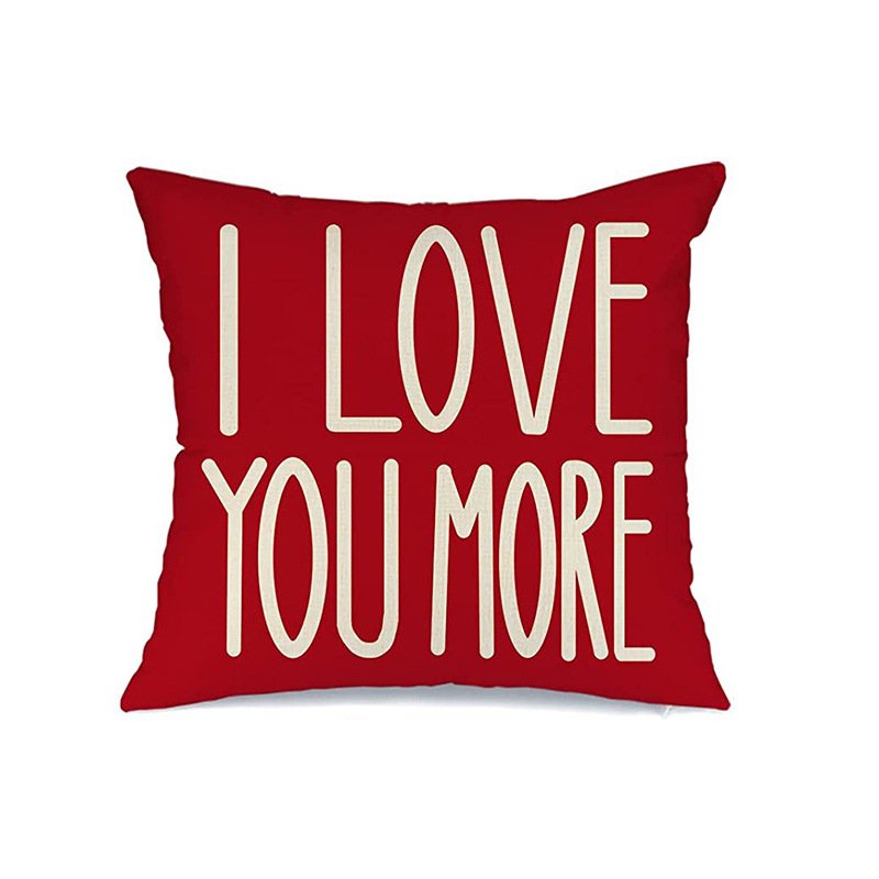 Cross-border pillowcases, Christmas and Valentine's Day pillows, Independence Day and Halloween linen short plush pillowcases, cushion covers - Image 15