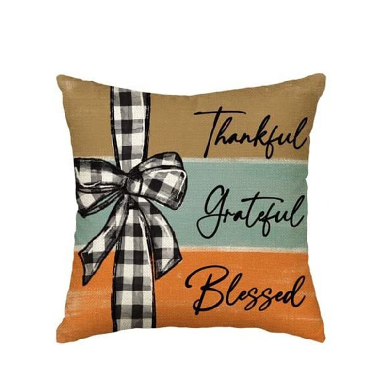 Cross-border pillowcases, Christmas and Valentine's Day pillows, Independence Day and Halloween linen short plush pillowcases, cushion covers - Image 20