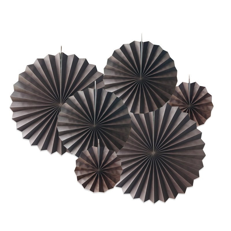 Wedding Backdrop Decorative Paper Flower Fans, Birthday Party & Wedding Ornaments, Paper Fan Flowers, Folding Fans - Image 15