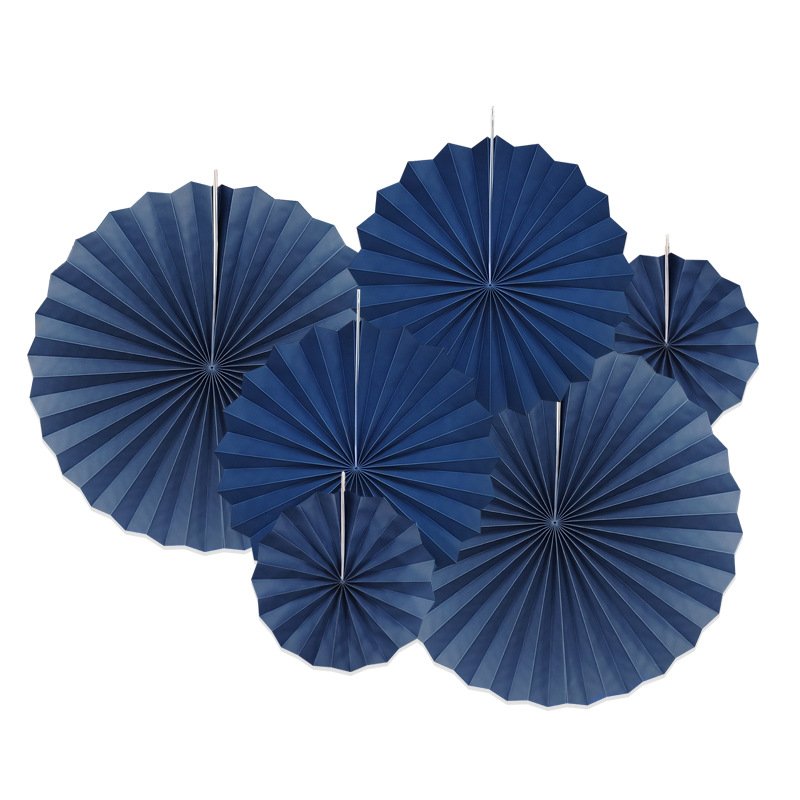 Wedding Backdrop Decorative Paper Flower Fans, Birthday Party & Wedding Ornaments, Paper Fan Flowers, Folding Fans - Image 16