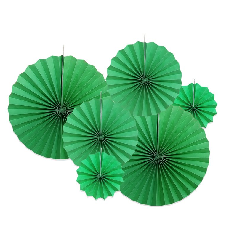 Wedding Backdrop Decorative Paper Flower Fans, Birthday Party & Wedding Ornaments, Paper Fan Flowers, Folding Fans - Image 18