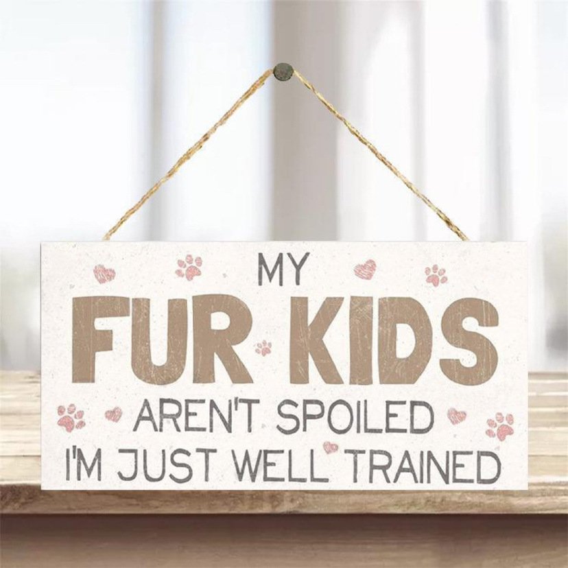 Wooden Friendship Hanging Decorations Bedroom, Kitchen & Bathroom Wooden Ornaments - Image 56