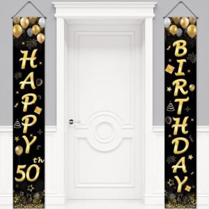 Birthday party decoration supplies: porch sign banners, door hangings, atmosphere decoration props, banners, party hanging couplets