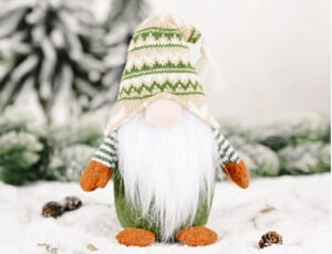 New Arrival! Christmas Faceless Doll Elf Plush - European & American Green Style Decor