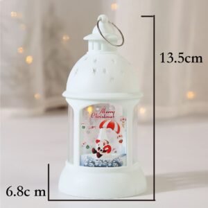Christmas Decorations Candle Lanterns, Santa & Snowman Wind Lanterns, Christmas Tree Hanging Lights & Night Lights