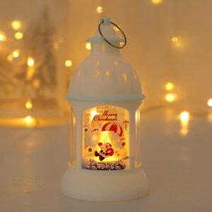Christmas Decorations Candle Lanterns, Santa & Snowman Wind Lanterns, Christmas Tree Hanging Lights & Night Lights