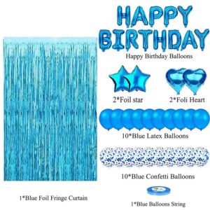 Cross-border hot-selling rose gold balloon decoration set, birthday party supplies, happy birthday party decorations