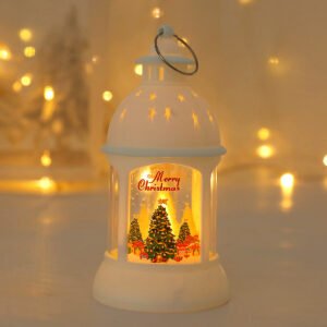 Christmas Decorations Candle Lanterns, Santa & Snowman Wind Lanterns, Christmas Tree Hanging Lights & Night Lights