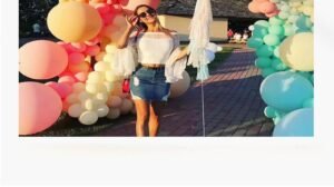 Cross-border Birthday Decoration Balloon Set, Birthday Balloon Tinsel Curtain, Birthday Party Decoration and Arrangement Balloon Package