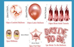 Cross-border Birthday Decoration Balloon Set, Birthday Balloon Tinsel Curtain, Birthday Party Decoration and Arrangement Balloon Package