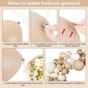 Balloon Chain, Birthday Party Arch Decoration, Wedding Bridal Shower, Children's Birthday Decoration