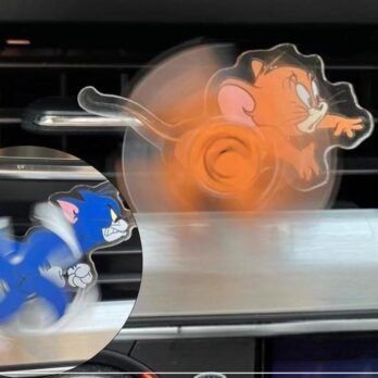 2 Pcs Running Cat & Mouse Car Air Vent Decor Set 2 Pcs Running Cat & Mouse Car Air Vent Decor Set