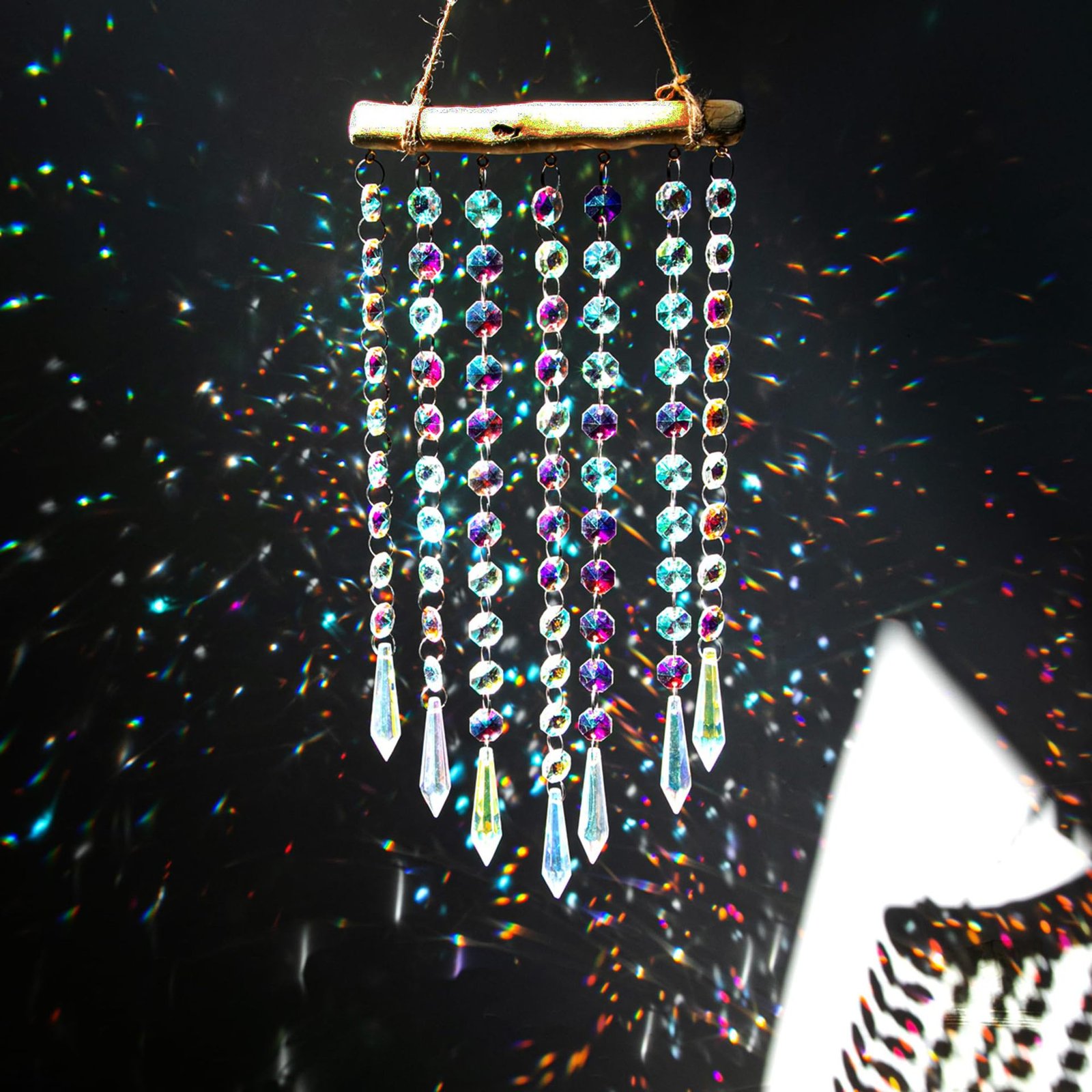 Rainbow Crystal Hanging Suncatcher