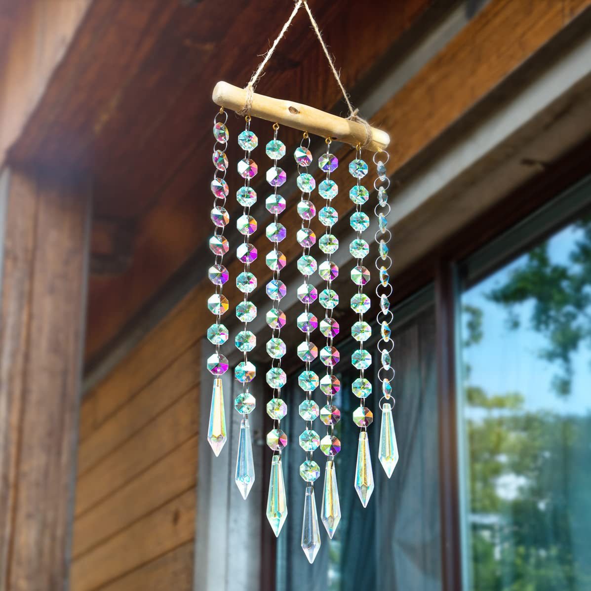 Rainbow Crystal Hanging Suncatcher - Image 2