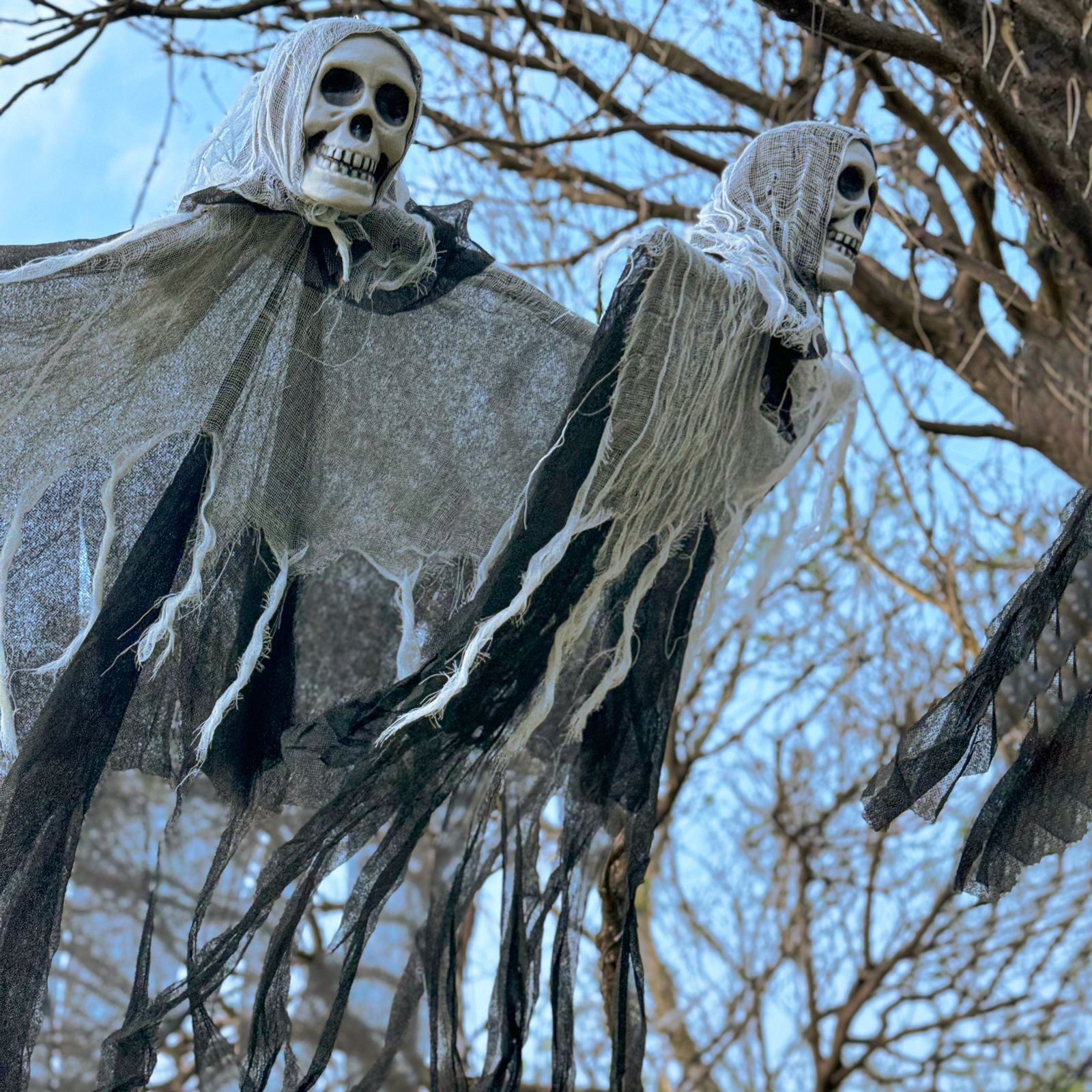 Halloween LED Light up Hanging Ghost - Image 4