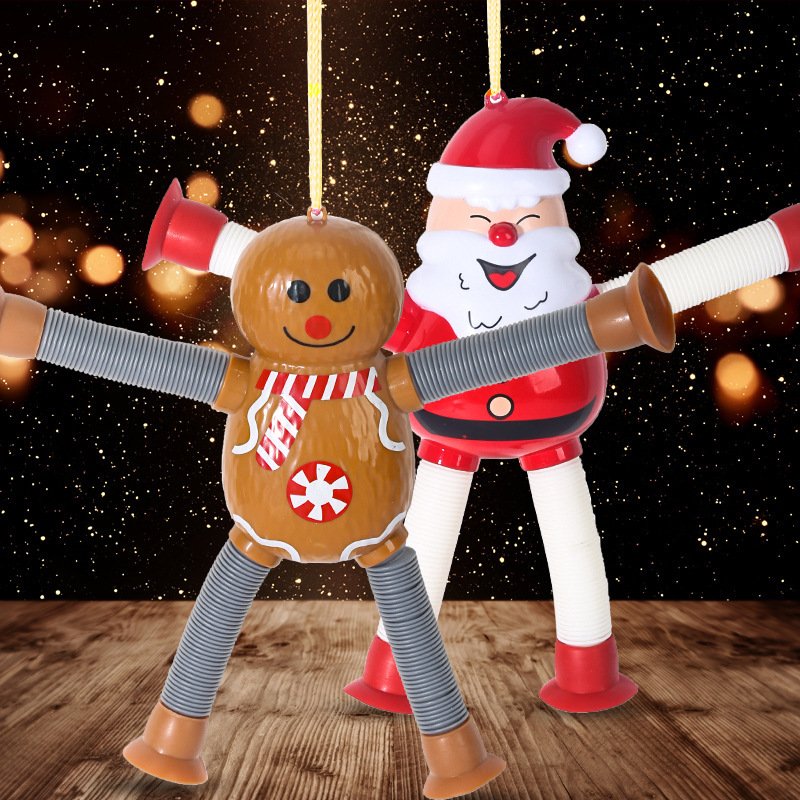 Set of 4 Christmas Pop Tube Toy - Image 5